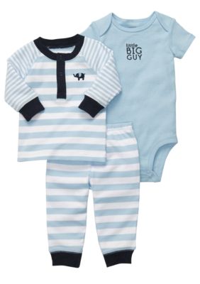 Carter's 3-Piece Elephant Pant Set