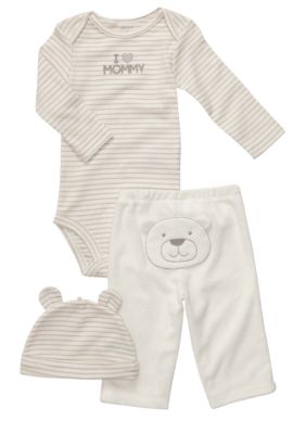 Carter's 3-Piece Bear Pants Set