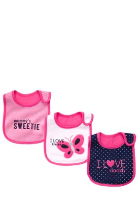Carter's 3-Pack Teething Bibs