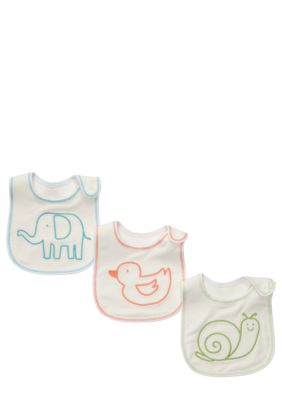 Carter's 3-Pack Animal Teething Bibs