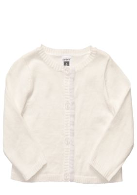 Carter's Ruffle Trim Cardigan