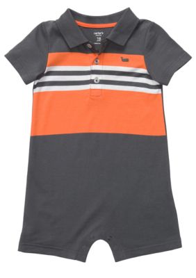 Carter's Stripe Polo Romper