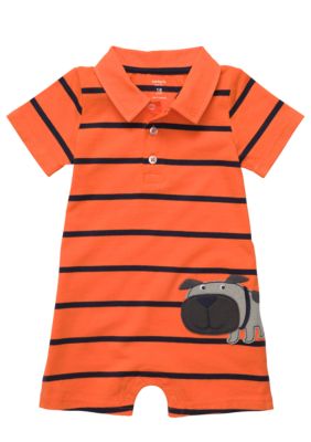 Carter's Stripe Dog Romper