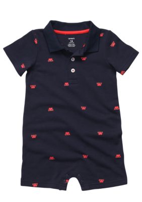 Carter's Embroidered Crab Romper