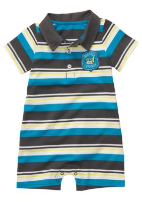 Carter's Stripe Polo Romper