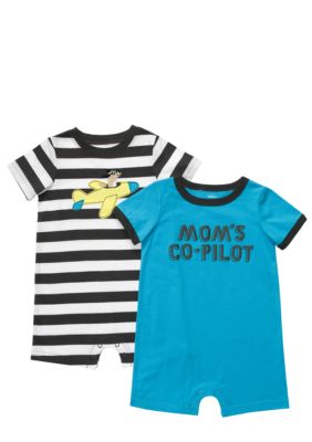 Carter's Mom's Co-Pilot Romper Set