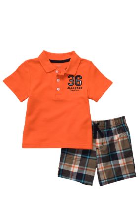 Carter's 2-Piece All Star Plaid Short Set