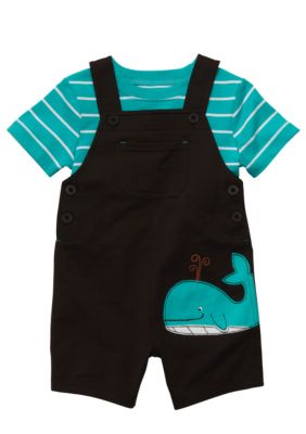 Carter's 2-Piece Whale Shortall Set