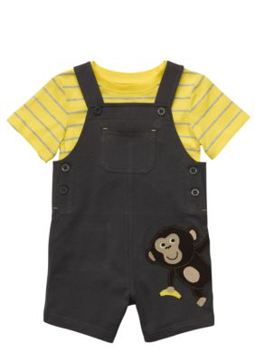 Carter's 2-Piece Monkey Shortall Set