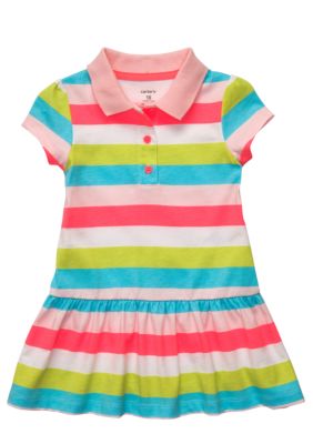 Carter's Polo Dress Diaper Cover Set
