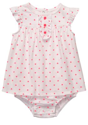 Carter's Heart Print Sunsuit