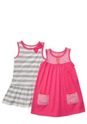 Carter's Striped Dress 2-pack Set