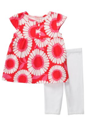 Carter's 2-Piece Graphic Floral Tunic & Legging Set