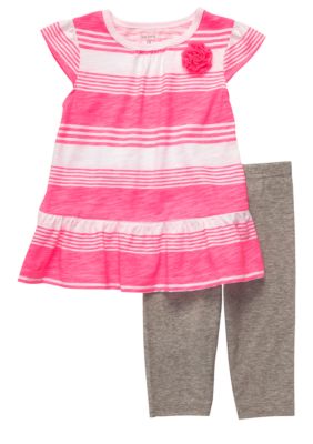 Carter's 2-Piece Striped Tunic & Legging Set