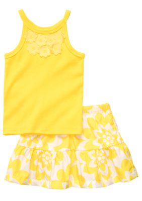 Carter's Lemon Skort Set