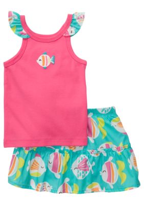Carter's 2-Piece Fish Skort Set