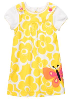 Carter's 2-Piece Floral Butterfly Dress Set