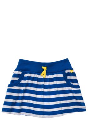 Carter's Blue and White Striped Skirt
