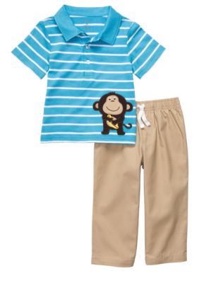 Carter's Monkey 2-Piece Pant Set Toddler Boys