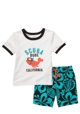 Carter's Scuba Dude Short Set Toddler Boys