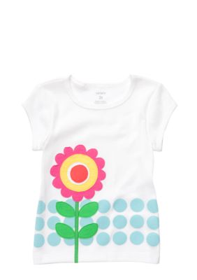 Carter's Flower Tee Toddler Girl