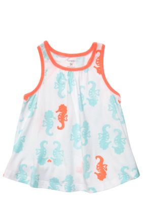 Carter's Seahorse Tank Toddler Girls