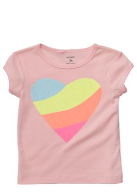 Carter's Heart Tee Toddler Girls