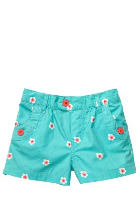 Carter's Flower Shorts Toddler Girls