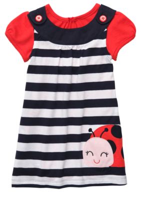 Carter's Ladybug Jumper Dress Set Toddler Girls
