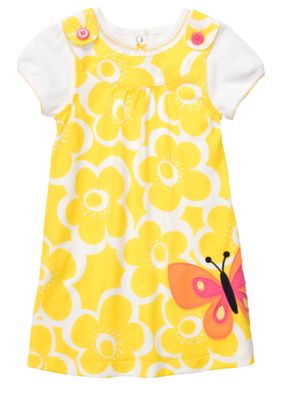 Carter's Butterfly Dress Set Toddler Girls