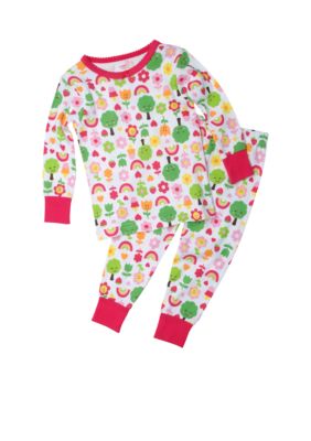 Carter's&reg; Flowers and Rainbow Pajama Set - Infant