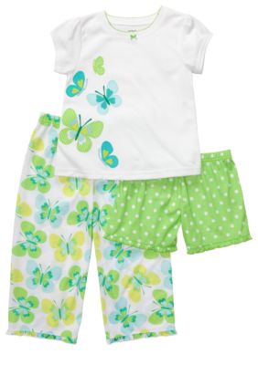Carter's 3-Piece Butterfly Pajama Set