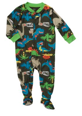 Carter's Dinosaur Print Footed Pajama Toddler Boys