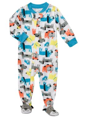 Carter's Dog Print Footed Pajama Toddler Boys