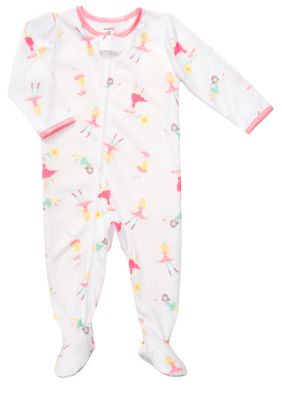 Carter's Ballerina Footed Pajama Toddler Girls