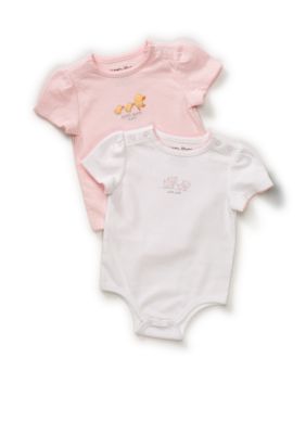 Nursery Rhyme&reg; 2 Pack Farm Animal Bodysuit - Newborn