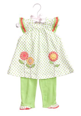 Nursery Rhyme 2-Piece Floral Tunic & Legging Set