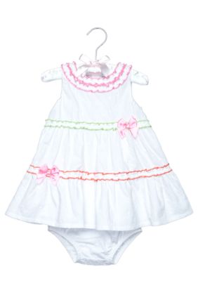 Nursery Rhyme White Eyelet Dress