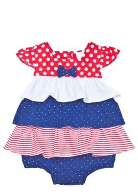 Nursery Rhyme Ruffled Sunsuit