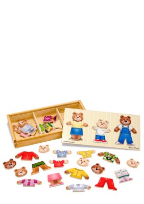 Melissa & Doug 45Pc Bear Family Puzzle