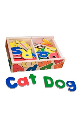 Melissa & Doug Magnetic Wooden Alphabet - Online Only