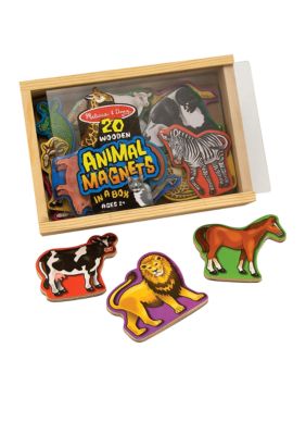 Melissa & Doug Magnetic Wooden Animals - Online Only