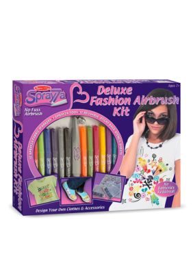 Melissa & Doug Sprayza Deluxe Fashion Airbrush Kit