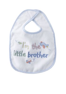 Nursery Rhyme&reg; I am the Little Brother Bib