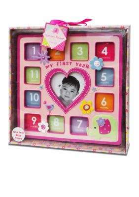 Nursery Rhyme&reg; My First Year 12-Month Resin Frame