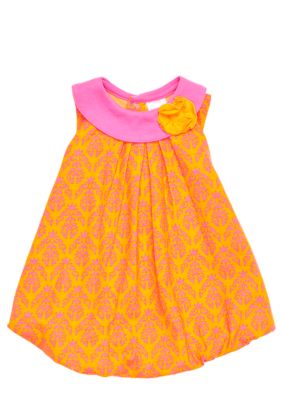 Nursery Rhyme Damask Bubble Romper