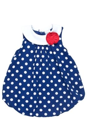 Nursery Rhyme Polka Dot Bubble Romper