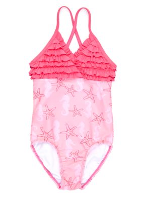 Beach Native Make Me Blush 1-piece Swimsuit Toddler Girls