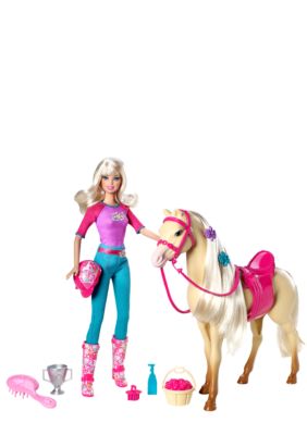 Mattel BARBIE & Tawny Doll and Horse