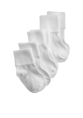 Nursery Rhyme Turncuff socks with Seamless Toe